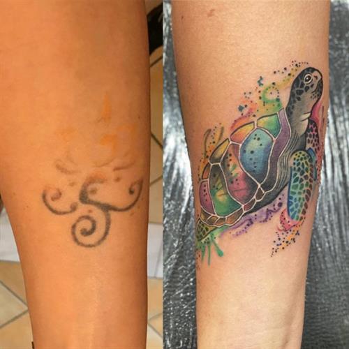 Turtle tattoo