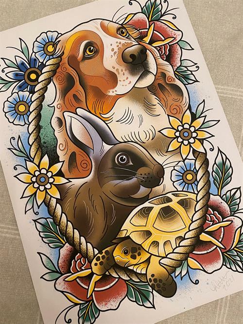 Pet portrait