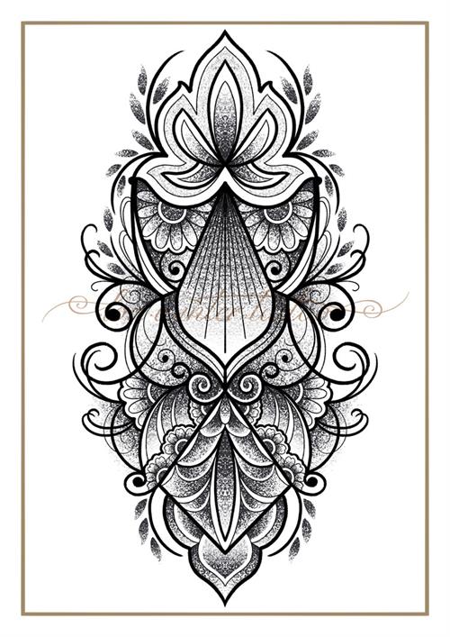 Lou Winter tattoo design